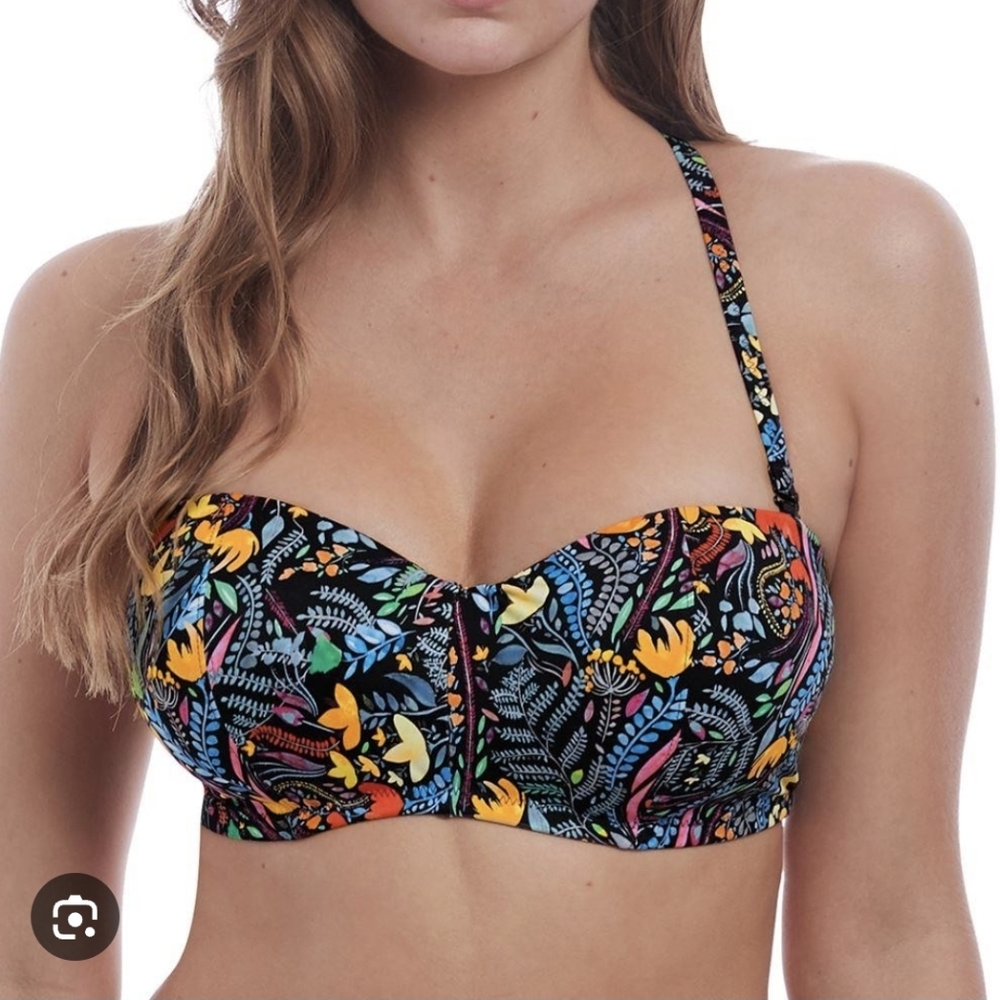 Freya Modern Mystic Bandeau Bikini Top Size 34G